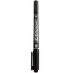 Gxin CD/DVD Permanent Marker, Black (Pack of 12 Pieces)