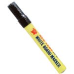 Red Leaf 737 White Board Marker, Black (Pack of 12)